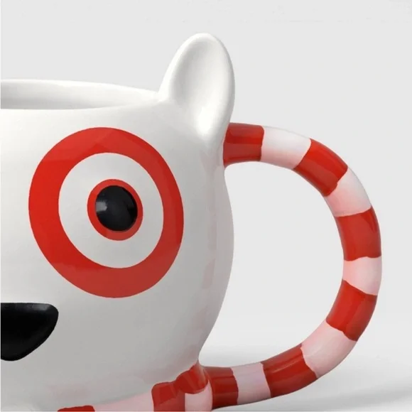 Target Wondershop Christmas Figural
Bullseye With Scarf Coffee Tea Mug Cup
2025 - Picture 2 of 10